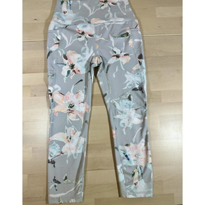 RBX High Waist Multi-colored‎ Floral Capri Leggings, Size S